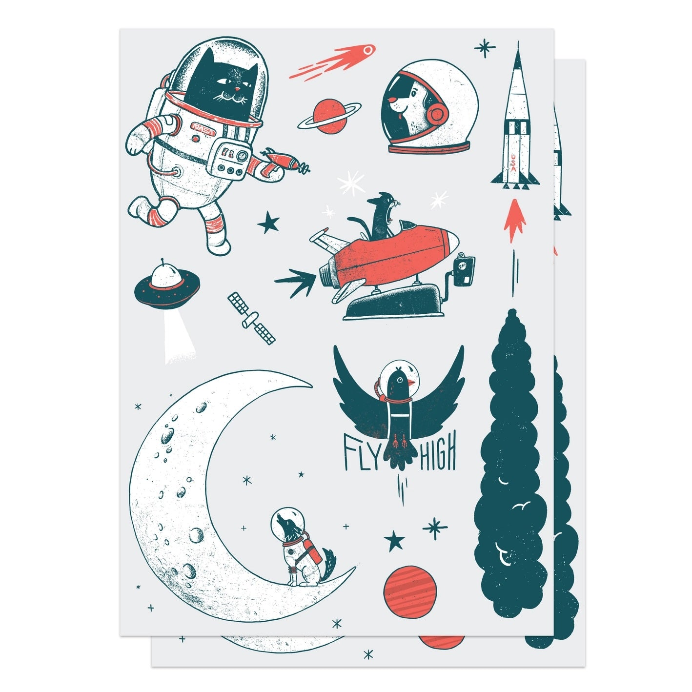 Temporary Tattoos Space Ink