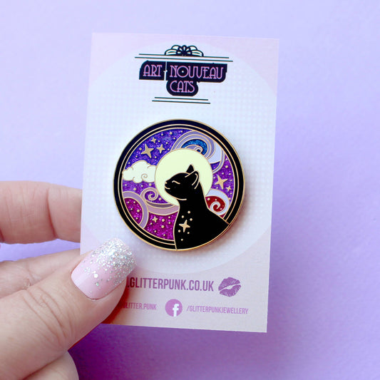 Cosmic Cat Pin