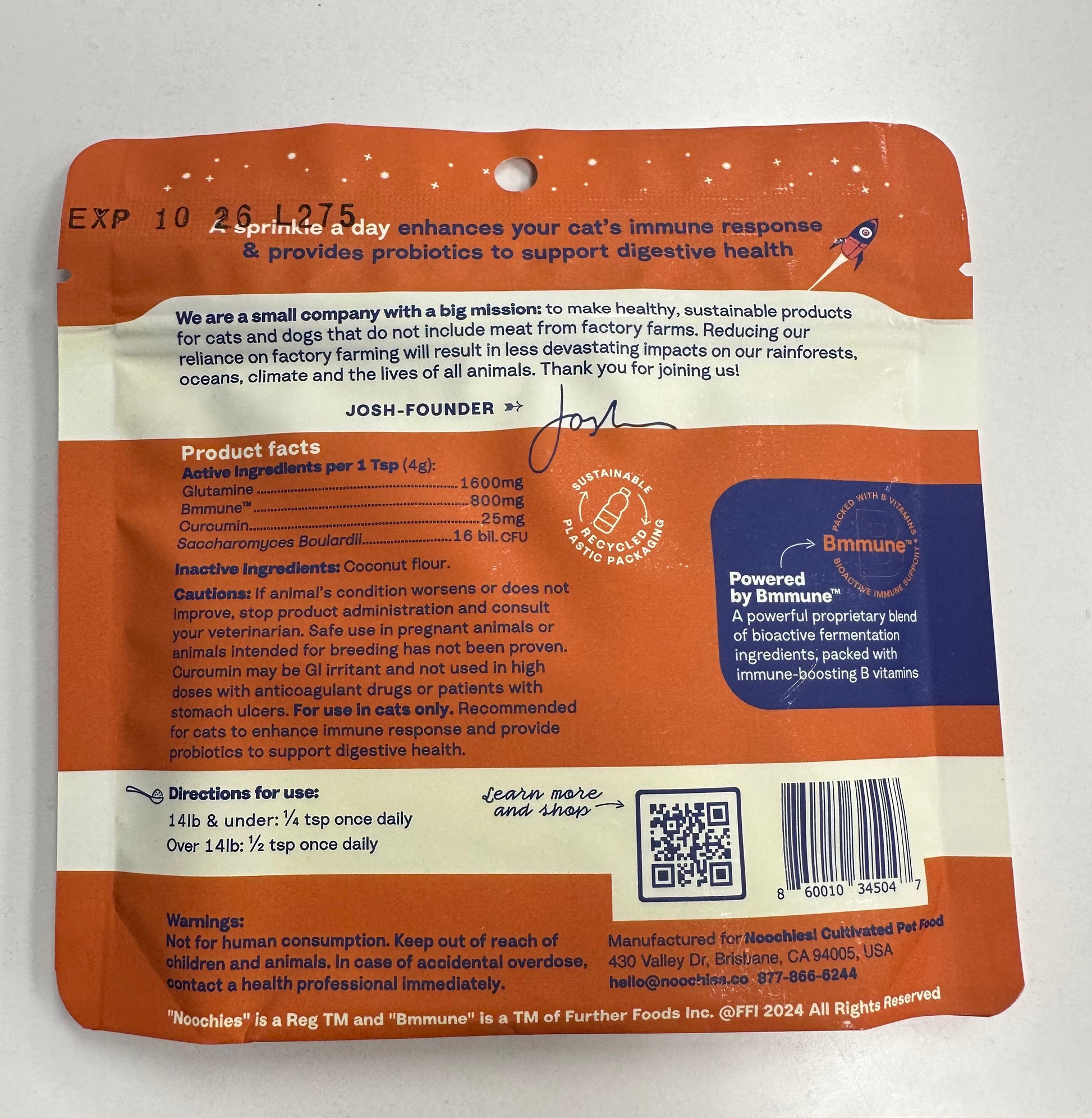 Immunity Sprinkles For Cats