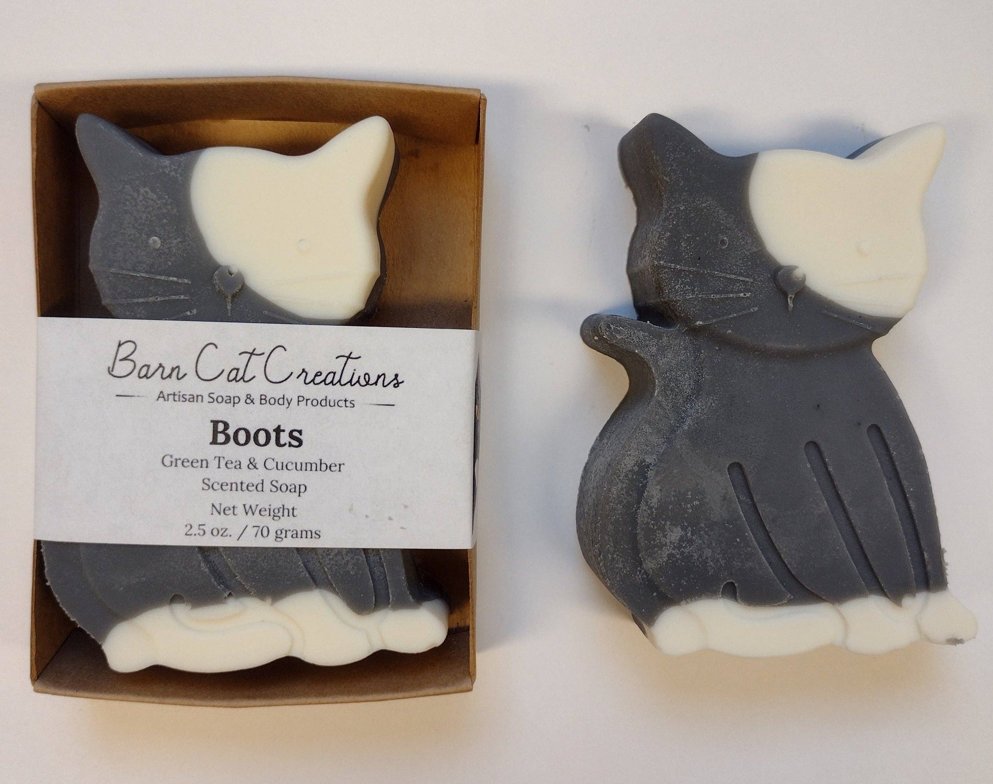 Cat Shaped Soap Bar - Boots