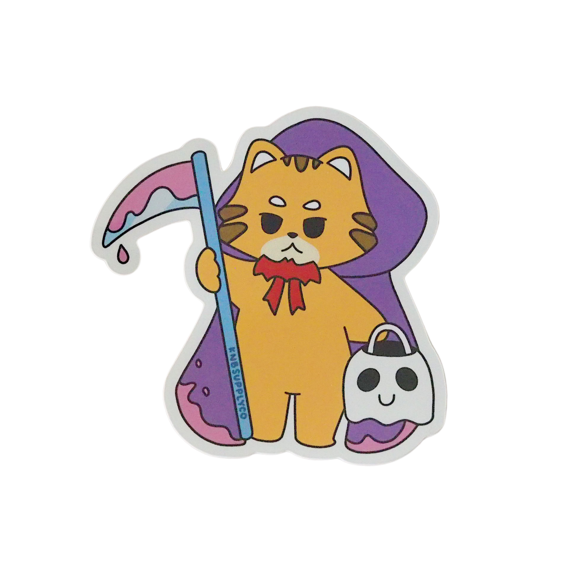 Cat Reapurrr Vinyl Sticker