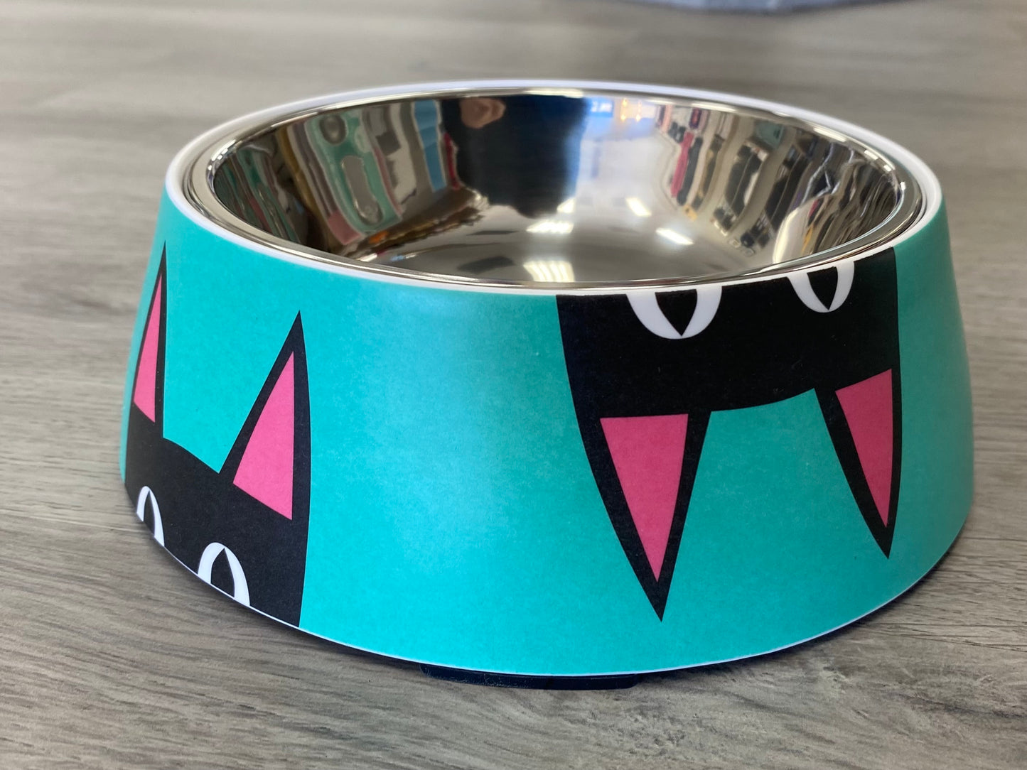 Cat Bowl - Peeking Kitty