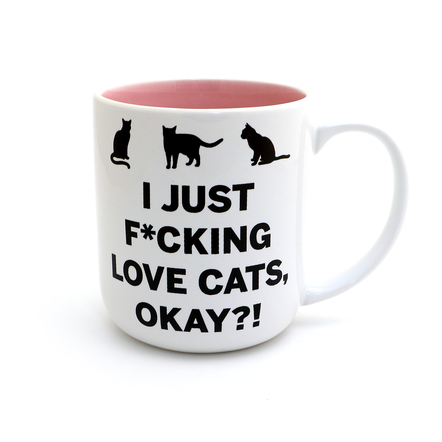 Mug - I Just F*ing Love Cats