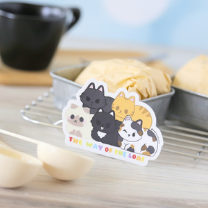 The way of the Cat Loafs Vinyl Sticker