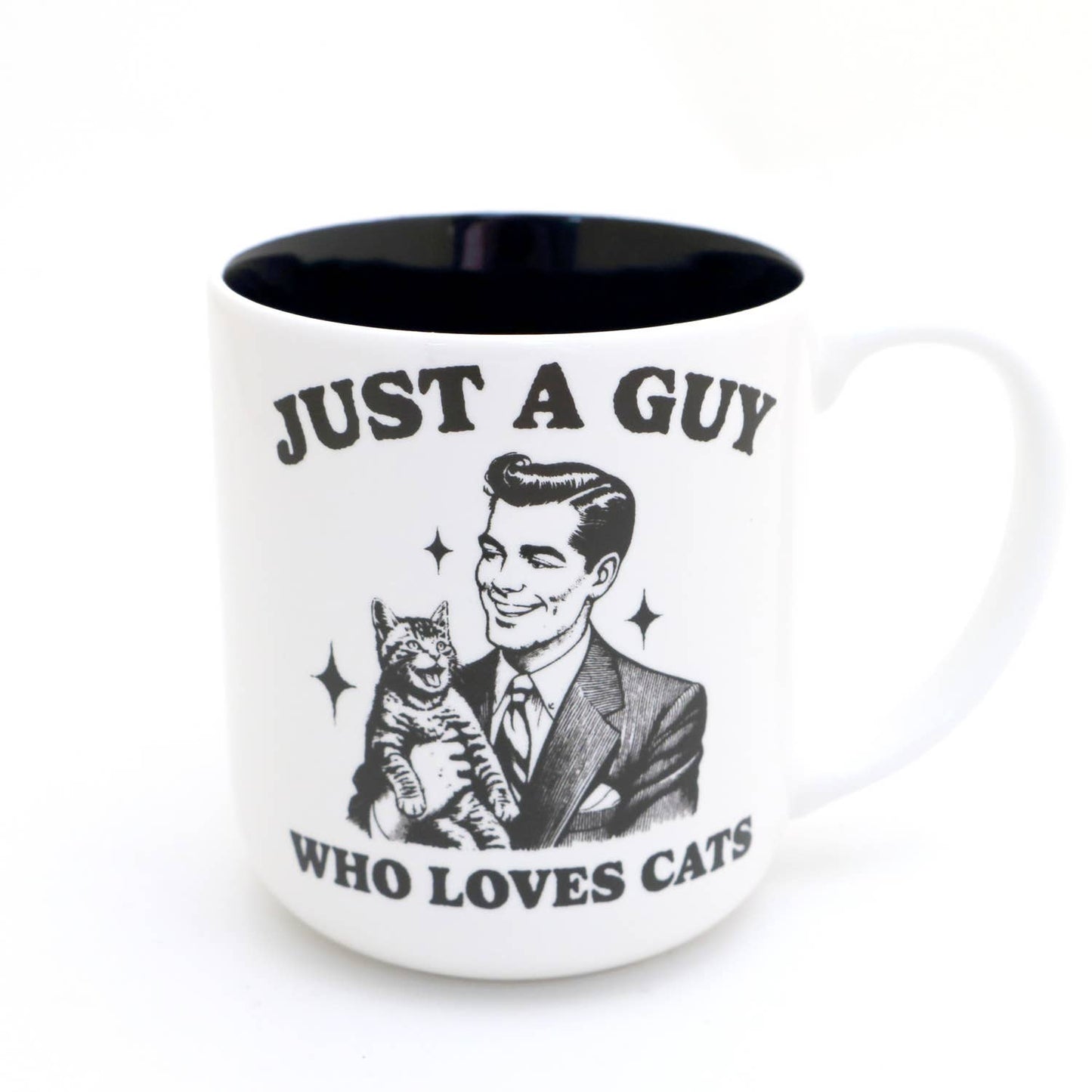 Just a Guy Who Loves Cats mug