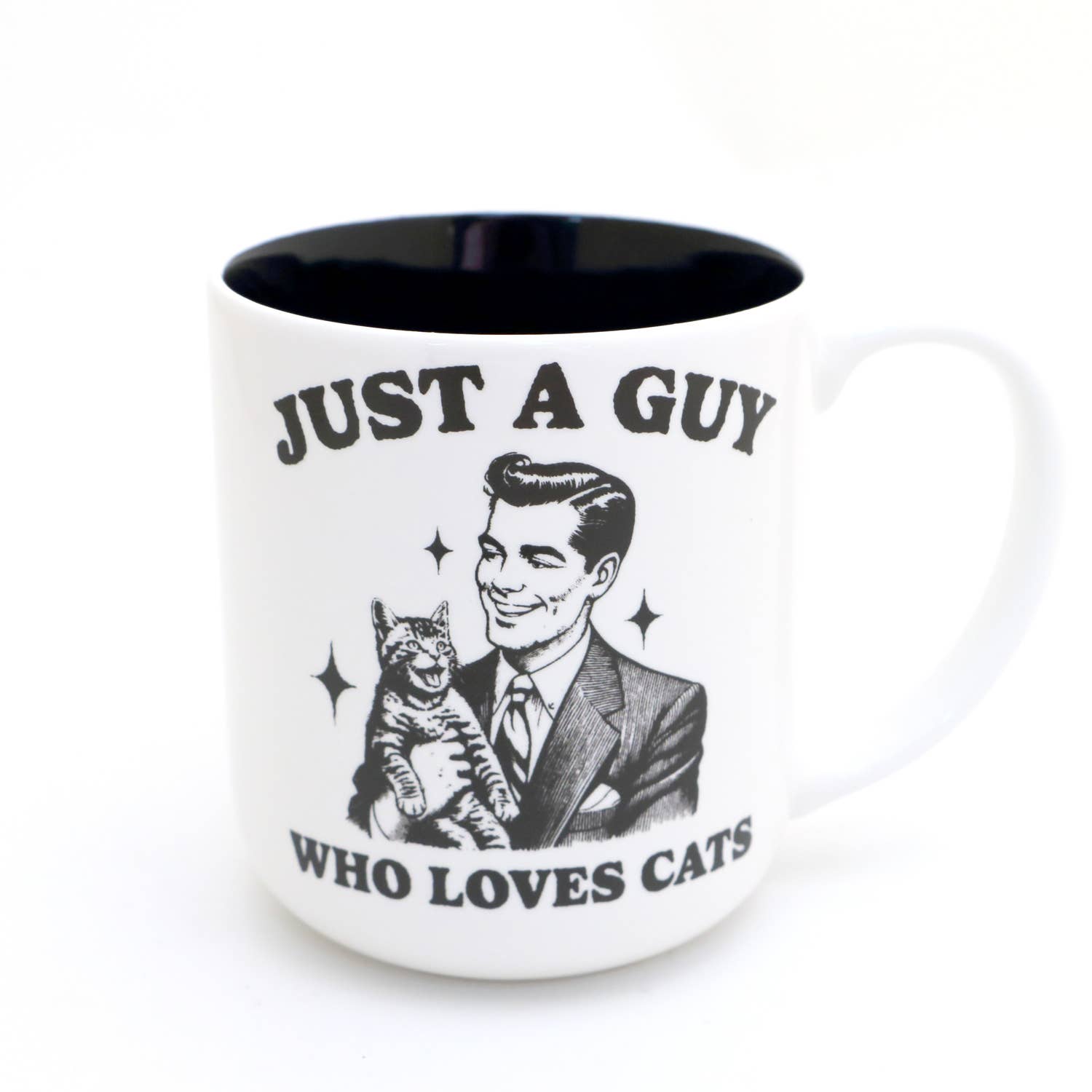 Just a Guy Who Loves Cats mug
