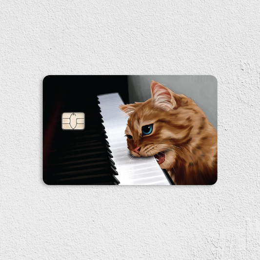 Meowzart Credit Card Skin