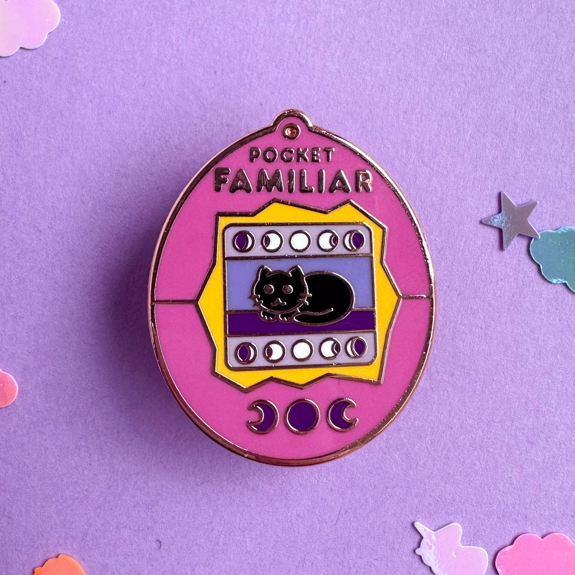 Tamagotchi Pocket Familiar Enamel Pin