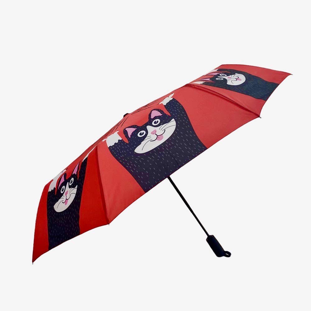 Umbrella - Tuxedo Cat Made from Scratch