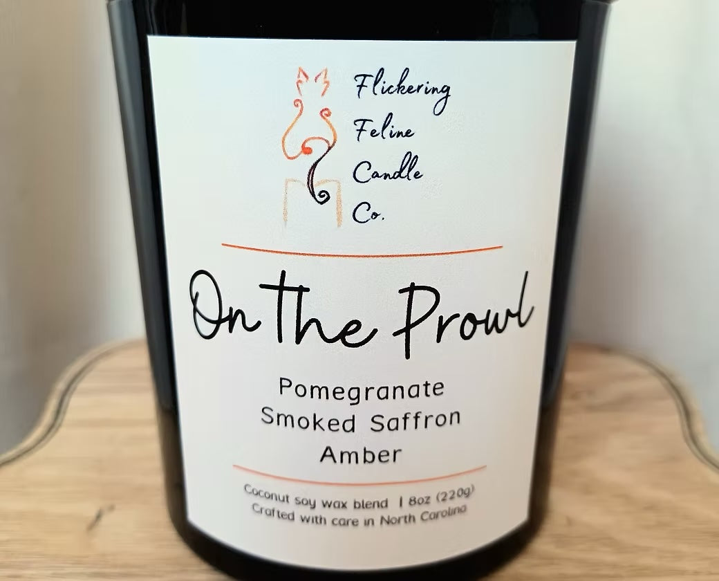 Cat Inspired Candle - On the Prowl