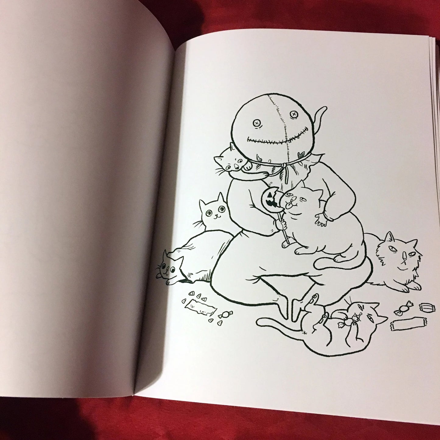 Coloring Book - Horror Cats