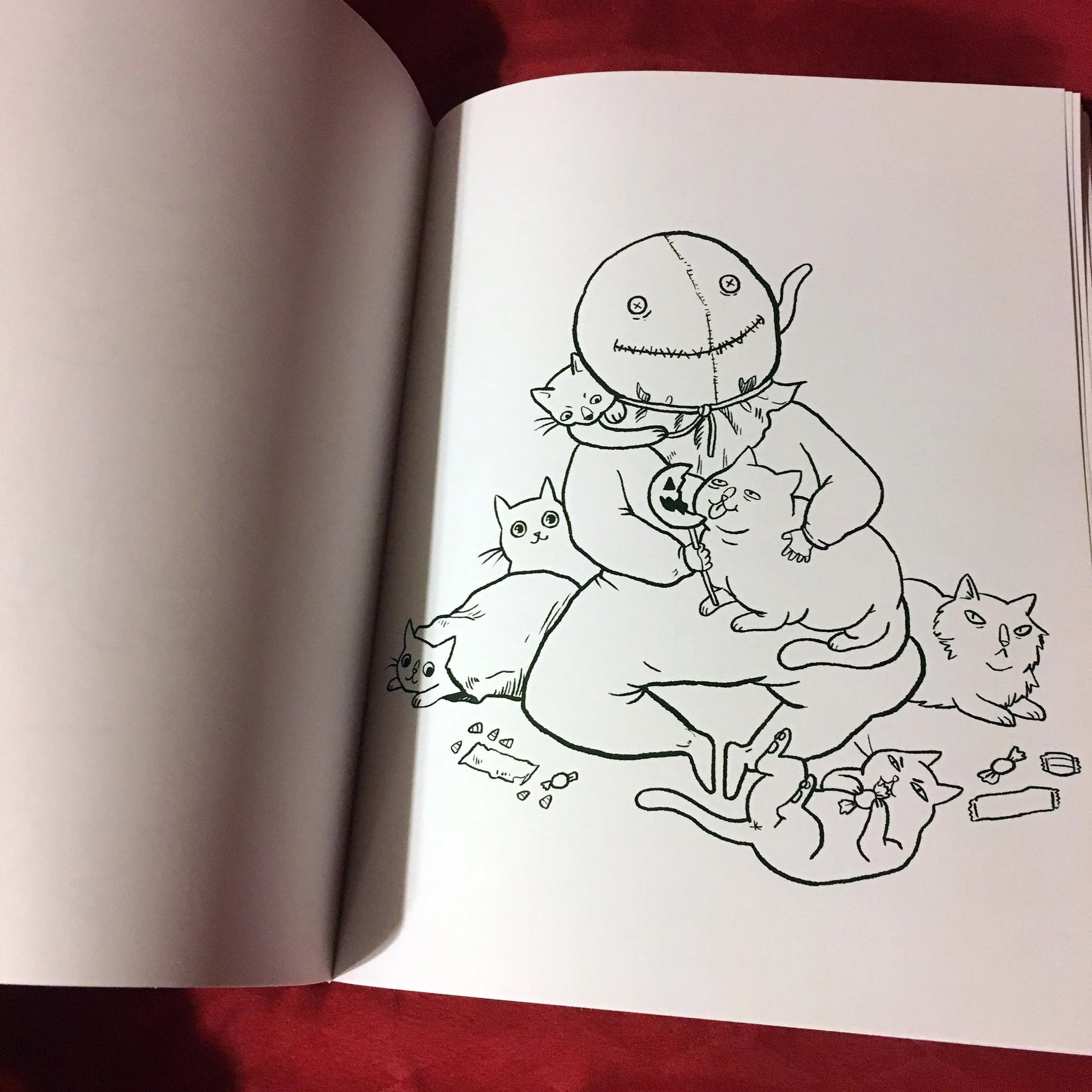Coloring Book - Horror Cats