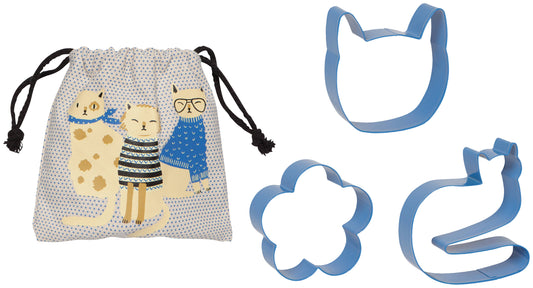 Kitty Cookie Cutters (Set of 3)