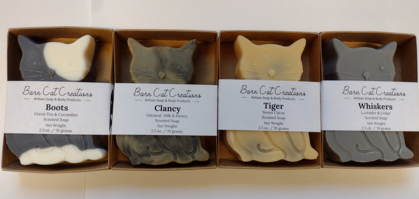 Cat Shaped Soap Bar - Boots