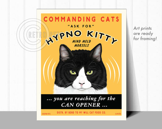 Cat Art "Hypno Kitty"