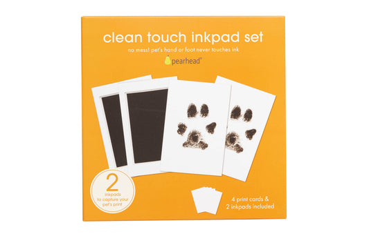 Pet Pawprint Clean-Touch Ink Pad (set of 2)