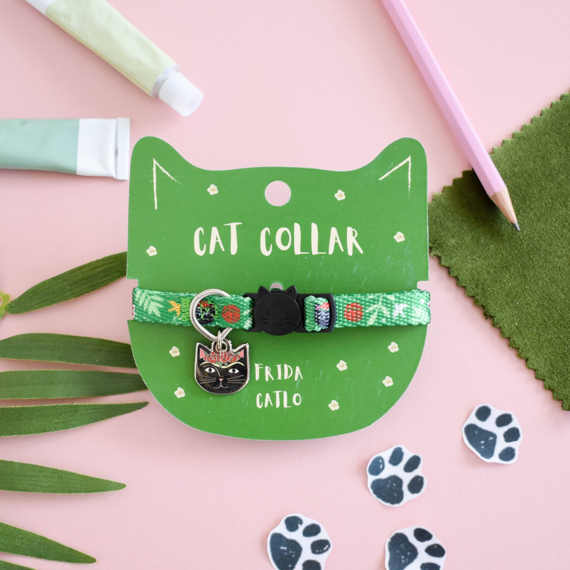 Artist Cat Collar - Frida Catlo